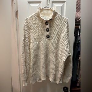 Aerie button sweater